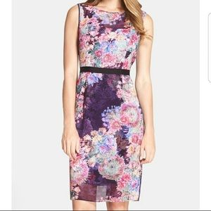 Adrianna Papell Floral Dress Sz US 12